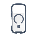 Ｈａｍｅｅ iPhone18 Pro/17 Pro用 MAGSYNQ強化ｶﾞﾗｽｸﾘｱｹｰｽ IFACE REFLECTION ネイビー 41-194571