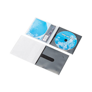 エレコム CD/DVD用スリム収納ソフトケース(1枚収納) ブラック CCD-DPC10BK エレコム CD/DVD用スリム収納ソフトケース(1枚収納) ブラック CCD-DPC10BK