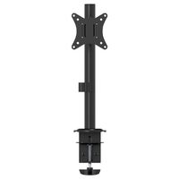 キングジム モニターアーム(1面2軸タイプ)N クロ ARM110N-BK