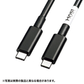 サンワサプライ DisplayPortAltモード TypeC ACTIVEケーブル(5m) (8．1Gbps×4) ブラック KC-ALCCA1450