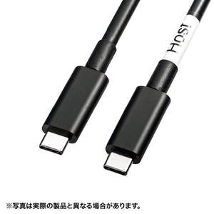 サンワサプライ DisplayPortAltモード TypeC ACTIVEケーブル(5m) (8．1Gbps×4) ブラック KC-ALCCA1450-イメージ1