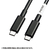 サンワサプライ DisplayPortAltモード TypeC ACTIVEケーブル(5m) (8．1Gbps×4) ブラック KC-ALCCA1450-イメージ1