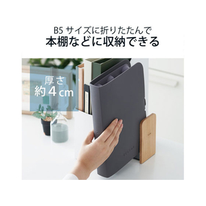 エレコム B5サイズにたためる足つぼマット FCP3555-HCK-FABMGY-イメージ5