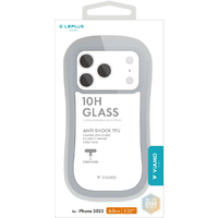 MSソリューションズ iPhone 17 Pro用耐傷・耐衝撃ハイブリッドケース 「ViAMO freely」 ライトグレー LN-IP25VMFLGY