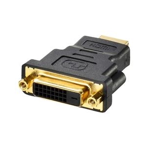 BUFFALO HDMI⇔DVI変換アダプター HDMI：オスタイプ ブラック BSHDADVF-イメージ1