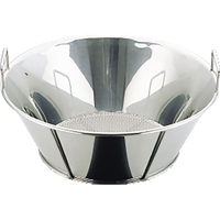 三宝産業 UK 18-8 揚げザル 底パンチング 65cm φ2.2 FCL1139-070415065