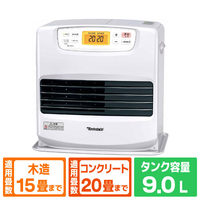 ダイニチ 木造15畳 コンクリート20畳まで 石油ファンヒーター ブルーヒーター ムーンホワイト FW-5724LS-W