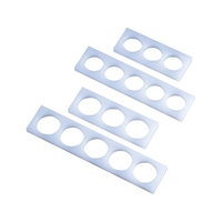 おにぎり型 丸型 3個取 径60×30mm 60ML-3 3個取おにぎりサイズ直径60×30mm FCL5498-005848003