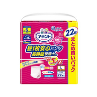 大王製紙 アテント昼1枚安心パンツ長時間快適プラス 女性用 Lサイズ 22枚 FCR7268