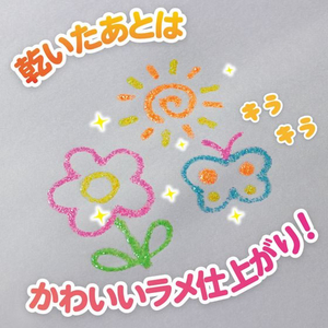 セイワ・プロ キラキラのりペン 10g ライトカラー 5色入 FCE105V-75103-イメージ3