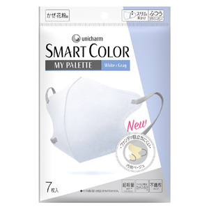 ユニチャーム SMARTCOLORWHXGRフツウ7マイ SMARTCOLORWHXGRﾌﾂｳ7ﾏｲ-イメージ1
