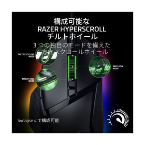 Razer ゲーミングマウス Razer Basilisk V3 35K RZ01-05230100-R3M1-イメージ5