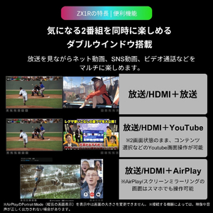 TVS REGZA 116V型4K対応液晶テレビ 116ZX1R-イメージ13