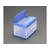 エスコ 530×366×342mm/50.4L折畳コンテナ 蓋付 FCJ195H-EA506AA-212-イメージ1
