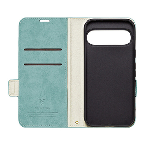 NATURAL design Google Pixel 10/10 Pro用手帳型ケース STYLE NATURAL ターコイズ GP10-VS08-イメージ3