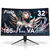 Pixio 31．5型ゲーミング液晶ディスプレイ ブラック PXC325-PW-イメージ1