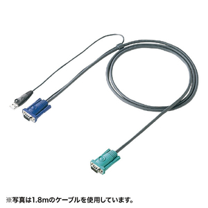 サンワサプライ パソコン自動切替器用ケーブル(3．0m) SW-KLU300N-イメージ1