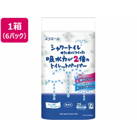 大王製紙 シャワートイレ 吸水力が2倍 12ロール W25m×6個 F377270