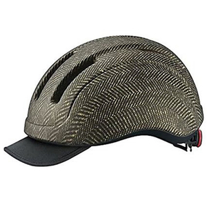 OGKカブト 自転車用ヘルメット(S/M) CS-1 マットヘリンボーンカーキ 1024677ﾍﾙﾒﾂﾄCS1ﾏﾂﾄHBKHSM-イメージ1