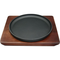 池永鉄工 IK 鉄 スタッキングステーキ皿 13cm 1304 FC657LD-1559730