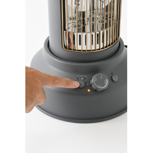 BRUNO カーボンヒーター Nostal Stove wide BOE077-CGY-イメージ5