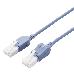 エレコム スイングコネクターLANケーブル(Cat6A準拠)1.0m ブルー LD-GPATWV/BU10 エレコム スイングコネクターLANケーブル(Cat6A準拠)1.0m ブルー LD-GPATWV/BU10