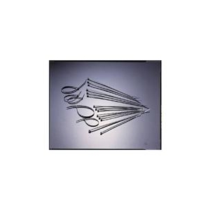 トラスコ中山 TRUSCO　ケーブルタイ　幅2．5mmX100mm　最大結束Φ22　耐候性 TRCV-100W-イメージ1
