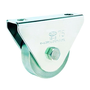 丸喜金属本社 オールステンレス枠付重量車 50mm 平型 FC588FU-3561437-イメージ1