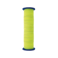 シンワ測定 ゴム水糸 リール巻 蛍光イエロー3mm30m FC924JK-8164599