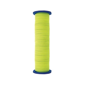 シンワ測定 ゴム水糸 リール巻 蛍光イエロー3mm30m FC924JK-8164599-イメージ1