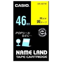 カシオ カシオネームランドテープ クリアドライ XR-46YW