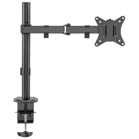 キングジム モニターアーム(1面4軸タイプ)N クロ ARM120N-BK