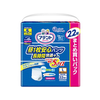 大王製紙 アテント昼1枚安心パンツ長時間快適プラス 男女共用 Lサイズ22枚 FCR7270