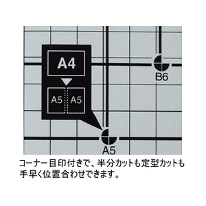 コクヨ ペーパーカッター押し切り式 10枚切 A3 F033533-DN-G101-イメージ9