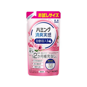 KAO ハミング消臭実感 自動投入専用 ローズ&フローラル 300ml FCU9965-イメージ1