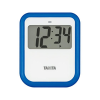 タニタ 非接触タイマー 洗えるタイプ TD-424 BL ブルー FC155LD-1301150