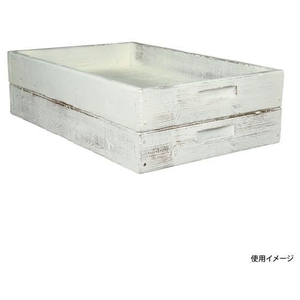 パックスタイル ヴィンテージBOX 3045 WH ホワイト 6個 FC295SH-00651026-イメージ2