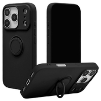 ラスタバナナ iPhone17 Pro用TPUリングケース ブラック 9035IP5BTPRBK