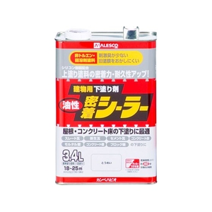 カンペハピオ 油性密着シーラー とうめい 3.4L FCB655M-イメージ1