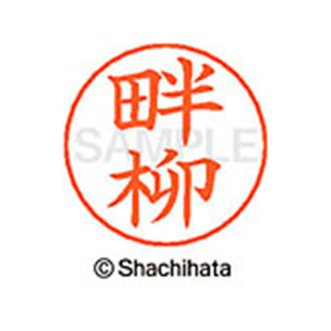 シヤチハタ ネームペン用ネーム シルバー 既製 畔柳 FC46798-X-GPS-1027-イメージ1