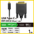 エレコム USB Type-C(TM) - DVI変換ケーブル(1.0m) ブラック CAC-CDVI10BK2-イメージ3