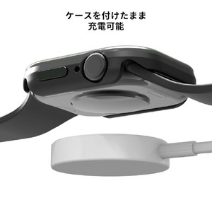 araree Apple Watch Ultra 49mm AMY デュアルレイヤーケース ガンメタル AR27459AW-イメージ9