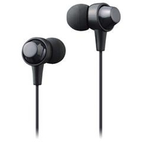 マクセル カナル型インナーイヤーヘッドフォン ＋FiT ブラック MXH-C110RBK