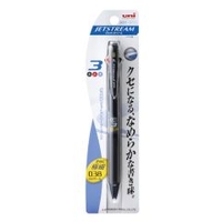 三菱鉛筆 ジェットストリーム３色ボールペン０．３８ｍｍ　ブラック SXE3-400-38PT24
