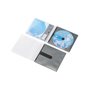 エレコム CD・DVDケース(30枚入り) ブラック CCD-DPC30BK エレコム CD・DVDケース(30枚入り) ブラック CCD-DPC30BK