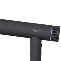 micola ドライヤー HDR-M401 ダークグレー MiCOLA マイナスイオンドライヤー 折り畳み式 HDR-M401-H