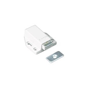スガツネ工業 LAMP　大型マグネラッチML80型　ホワイト（140－050－271） ML80W-イメージ1