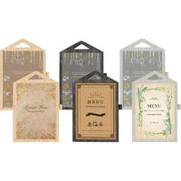 シンビ ハンドル付メニューブック グレー CMB-2 FCM8581-070616006