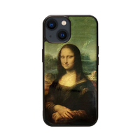 ikins iPhone 15用天然貝ケース モナ・リザ I25459I15