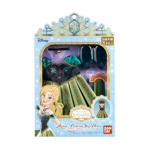 バンダイ レミン&ソラン ｰアナｰ プリンセスステップドレス アナ ﾚﾐｿﾗｱﾅﾌﾟﾘﾝｾｽｽﾃﾂﾌﾟﾄﾞﾚｽ-イメージ5
